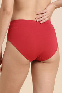 Zivame Full Coverage Medium Rise Hipster Panty (Pack of 3) - Multicolor — thumbnail 7